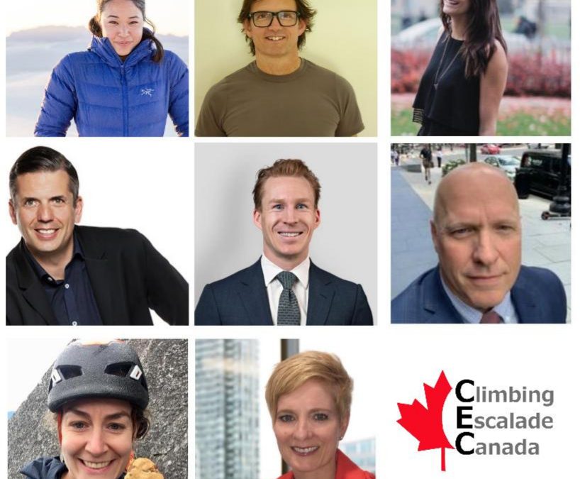 Climbing Escalade Canada annonce le Conseil d’administration 2021