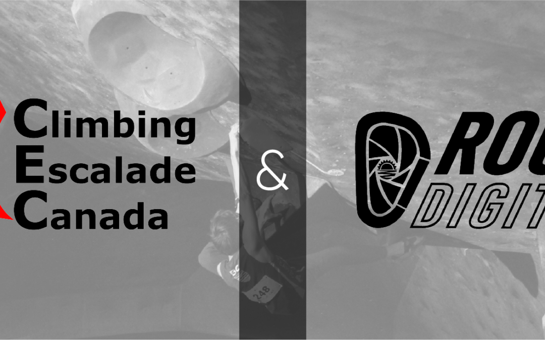 Climbing Escalade Canada et Rock Digital Marketing annoncent un partenariat médiatique pour la saison d’escalade de compétition 2021-2022