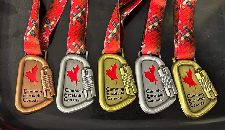 Richardson et Kelley couronnés champions canadiens d’escalade de bloc 2023-2024