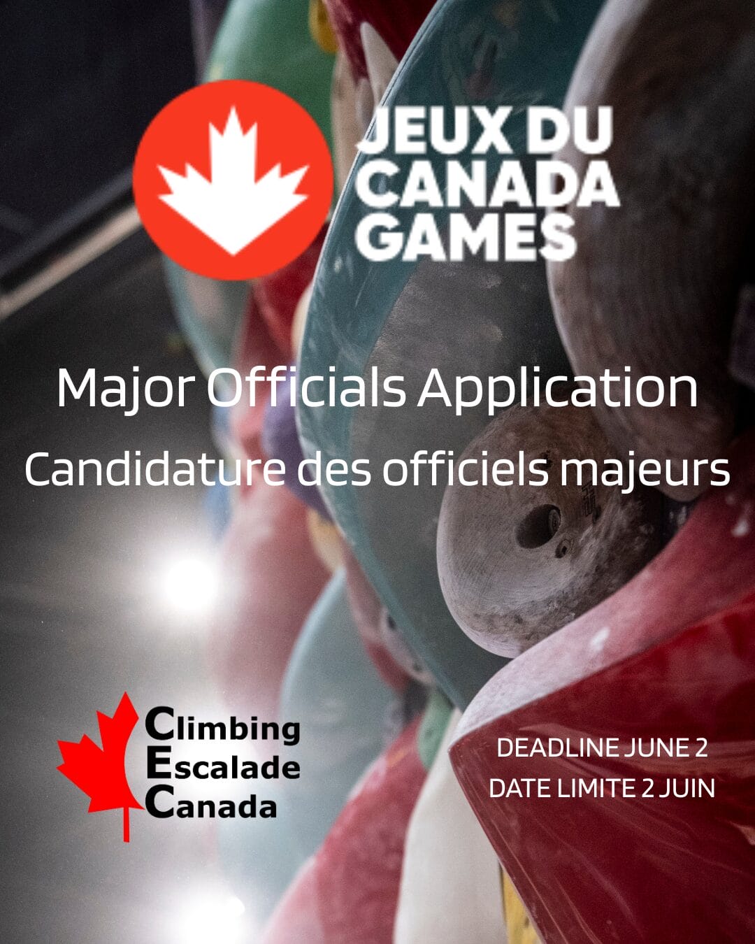 Major Officials Application